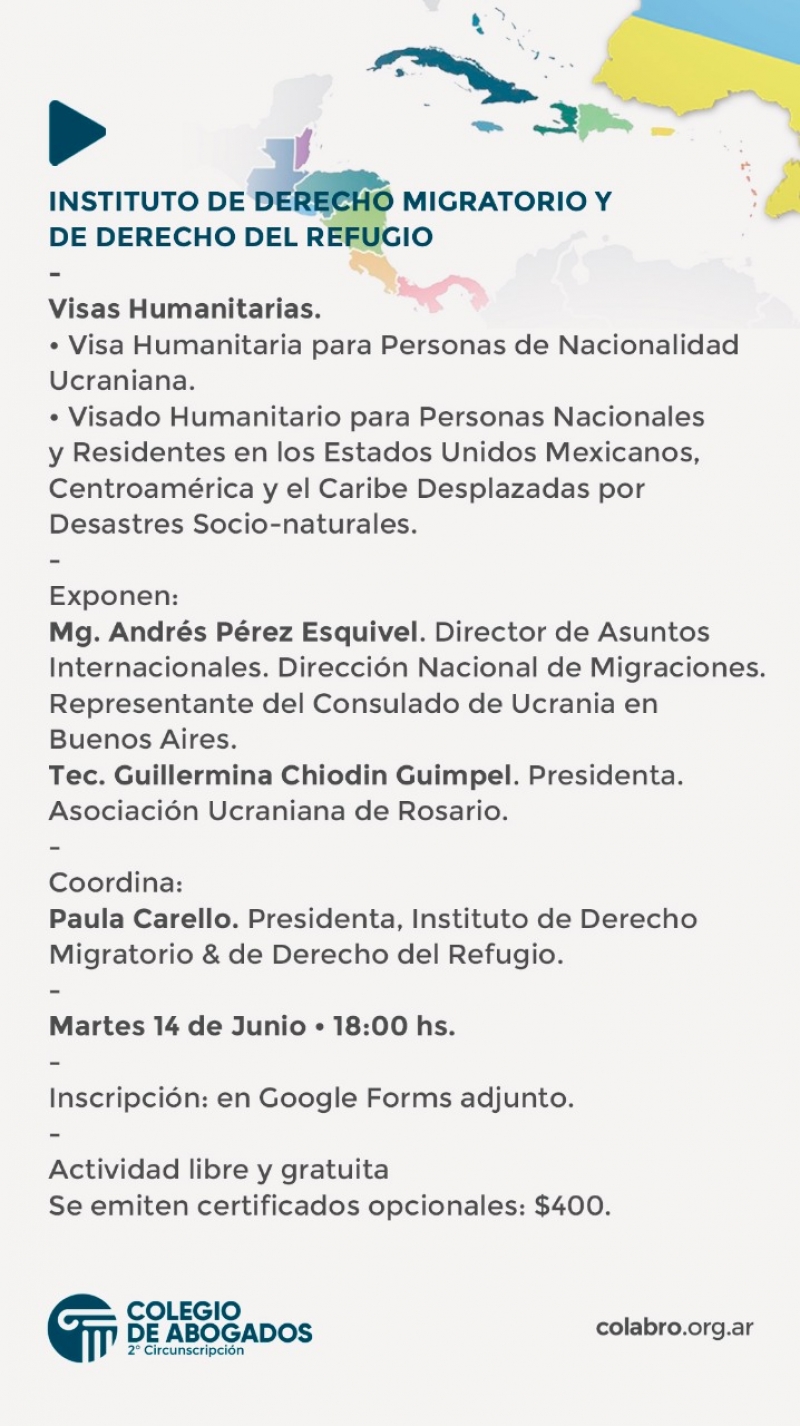 VISAS HUMANITARIAS - 14/06/2022